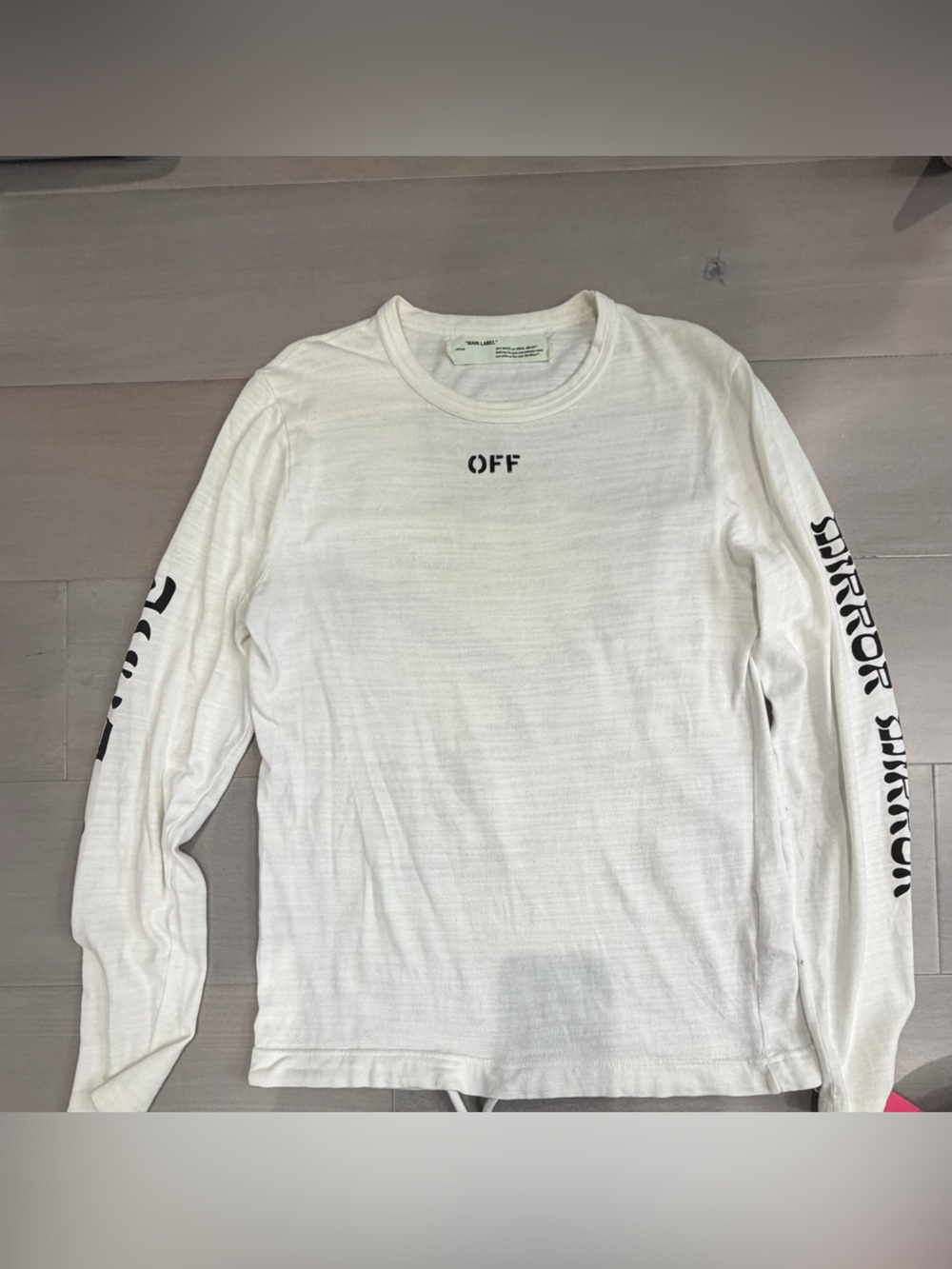 Off-White White by Virgil Abloh white Long Sleeve shirt